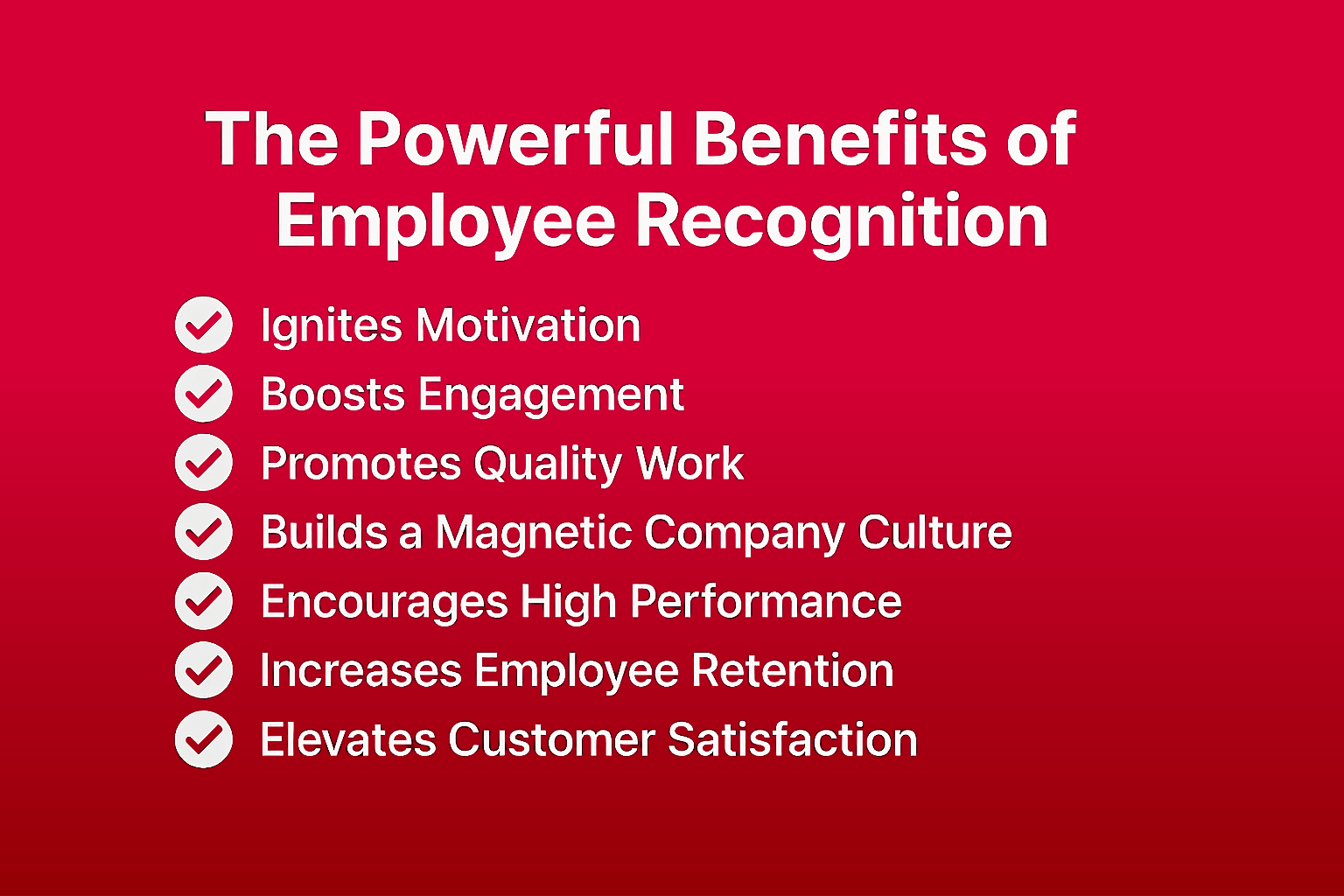 Why choose us - Benefits of Safety Recognition